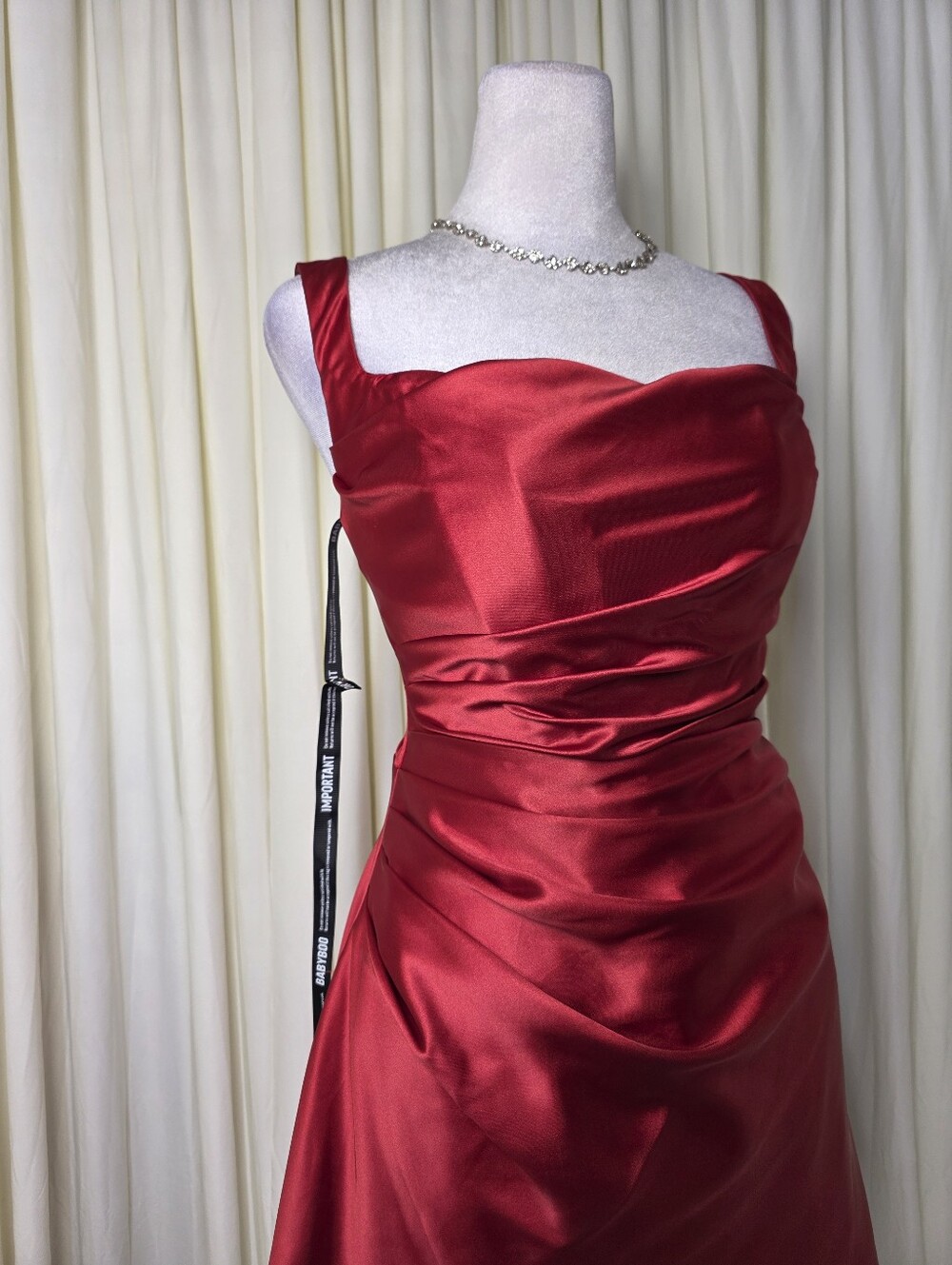 babyboo Minidress Calanthe - Red NWT $148 Small - Picture 9 of 14